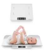 RRP £41.99 BAGAIL Baby Scale with Safe and Comfortable Tray, Large LCD Display, Tare and Hold