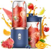Foreverup Portable Blender, Personal Blender for Shakes and Smoothies, 400ML Mini Jug Blender with