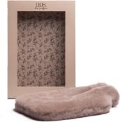 RRP £29.99 HOS Sheepskin IRIS 100% Real Sheepskin Cover With Hot Water Bottle and Gift Box