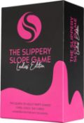 RRP £60 Set of 4 x The Slippery Slope Hen Party Game - Fun and Hilarious Adult Card Game for Hen