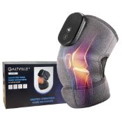RRP £49.99 Galtville Rechargeable Dual Heated Vibrating Knee Brace - Versatile Joint Relief Knee