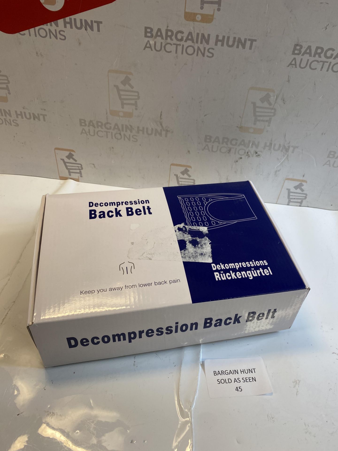 RRP £46.99 HONGJING Decompression Back Belt for Lower Back Pain Relief- Spine Reset Device Lumbar - Image 2 of 2