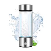 RRP £100 Set of 2 x hydrogen water bottle generator,WMLBK Portable Hydrogen Water Maker with USB