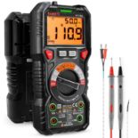 RRP £39.99 KAIWEETS HT118A Digital Multimeter Professional, T-RMS Autoranging Multitester 6000