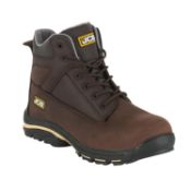 RRP £44.99 JCB - Men's Safety Boots - Workmax Chukka Work Boots - Nubuck - Durable and