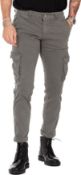 Meilicloth Cargo Pants Men Regular Fit Casual Twill Lightweight Work Cargo Trousers Cotton Stretch