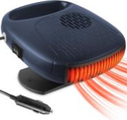Car Heater, 12V Portable Car Heater with Heating and Cooling 2 in 1 Modes for Fast Heating Defrost