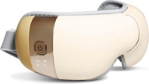 RRP £47.99 HubiCare Eye Massager with Heat, Vibration, Music Heated Massager for Migraines, Relax