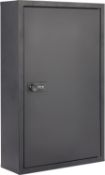 RRP £71.99 safes uk Wall Mounted Key Cabinet | Combination Lock Security Storage Box with 50 Hooks |