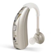 RRP £59.99 Britzgo Rechargeable Hearing Amplifiers with Noise Reduction for The Elderly, Up to 40
