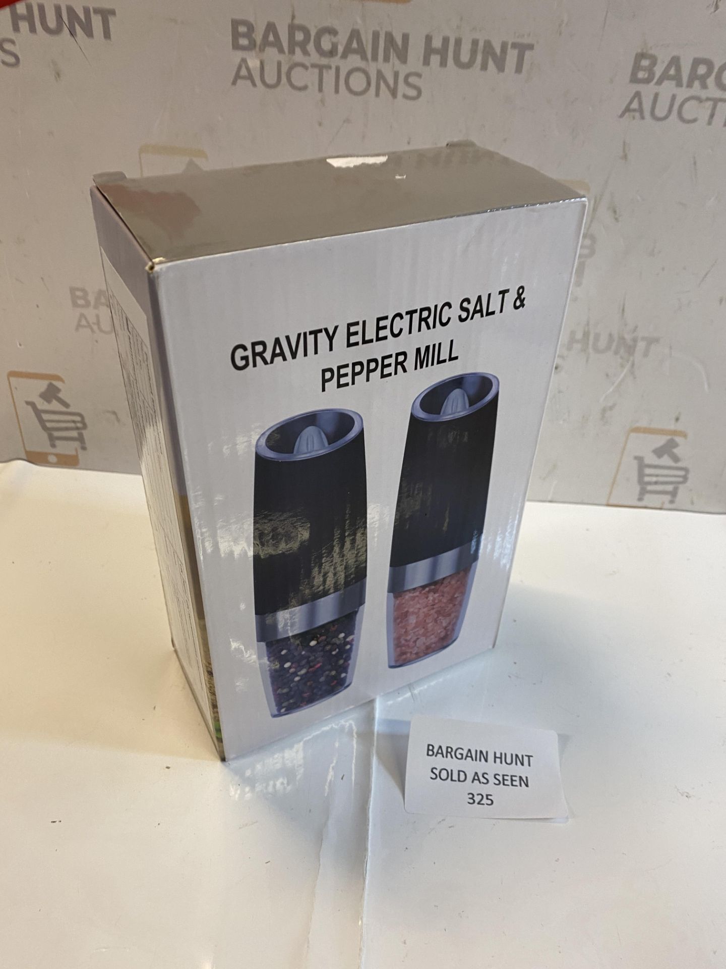 RRP £28.99 BESTORE Electric Salt and Pepper Grinder Set, Gravity Electric Pepper Grinder Battery - Image 2 of 2