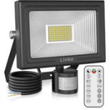 RRP £26.99 Linke 60W Security Lights Outdoor Motion Sensor, 5200LM Super Bright PIR Floodlights with