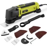 RRP £41.99 DEWINNER Oscillating Multi-Tool, Detail Sander for Drill Attachment,Sanding Kit, a Mini