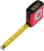 RRP £44.99 eTape16 Digital Electronic Tape Measure – For Accurate Measuring – Red Polycarbonate