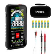 RRP £45.99 KAIWEETS KM601 Smart Multimeter, 10000 Counts Auto/Manual Dual Ranging with T-RMS