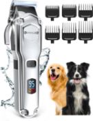 RRP £49.99 oneisall Dog Clippers for Grooming for Thick Heavy Coats/Low Noise Rechargeable
