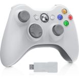 Bonacell Wireless Controller For Xbox 360 PC controller With 2.4Ghz USB Adapter Ergonomic Design And