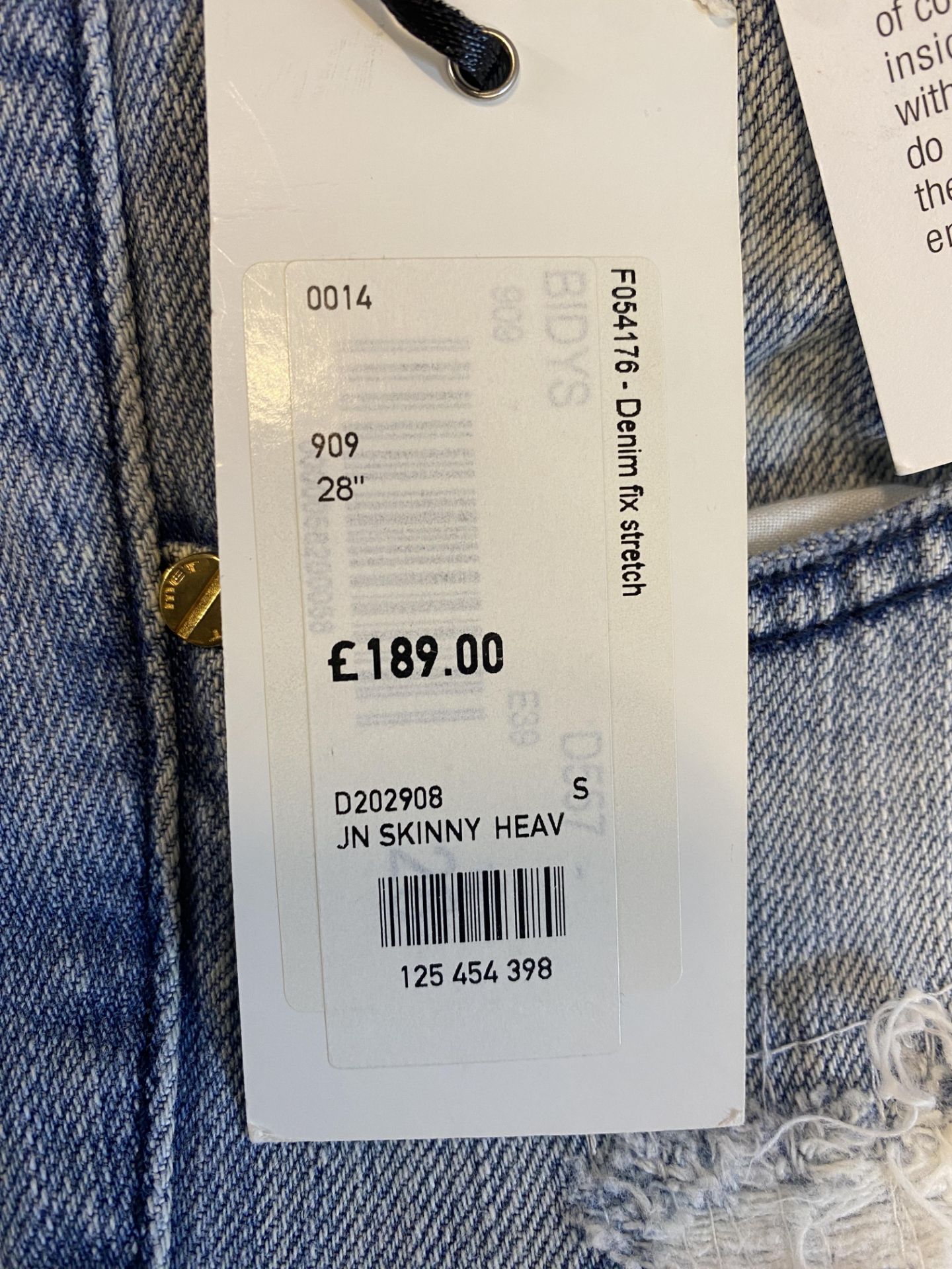 RRP £189 MET Women's Skinny Jeans, Size Small - Image 2 of 3