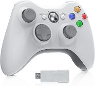 Bonacell Wireless Controller For Xbox 360 PC controller With 2.4Ghz USB Adapter Ergonomic Design And