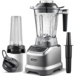 RRP £135 AMZCHEF Blender for Two Blend Ways, 2000W Professional Smoothie Blender Maker for Kitchen