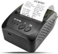RRP £45.99 NETUM Wireless Bluetooth Receipt Thermal Printer (UK Plug), Portable Personal Bill