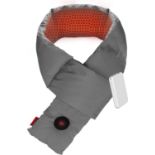 RRP £35.99 Comfytemp Heated Neck Scarf with 5000mAh Power Bank, Rechargeable Neck Heat Pad for