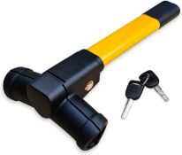 Sevenwalls Ultimate Security Steering Wheel Lock - Universal Fit for Cars and Vans, Anti-Theft T-Bar