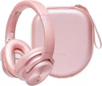 RRP £49.99 ZIHNIC Noise Cancelling Headphones Bluetooth 5.3, Lightweight Wireless Headset Over-ear