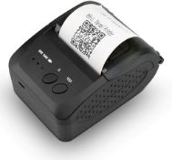 RRP £46.99 NETUM Wireless Bluetooth Receipt Thermal Printer, Portable Personal Bill Printer 2 Inches