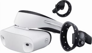 Dell - VR Plus100 Visor Virtual Reality Headset and Controllers