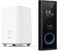 RRP £169 EUFY Video Doorbell 2K with HomeBase - Battery Powered