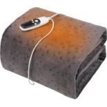 RRP £39.99 OMERAI Electric Blanket Soft Heated Blanket Single Electric Blankets with Elastic