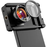 RRP £49.99 APEXEL Macro Lens for iphone 14 pro,100mm Mobile Phone Lens+CPL Filter Phone Macro Lens