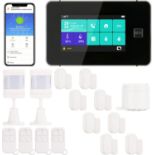 RRP £149 D1D9 House Alarm System Touch Screen Home Anti Burglar Security WiFi APP DIY Wireless GSM