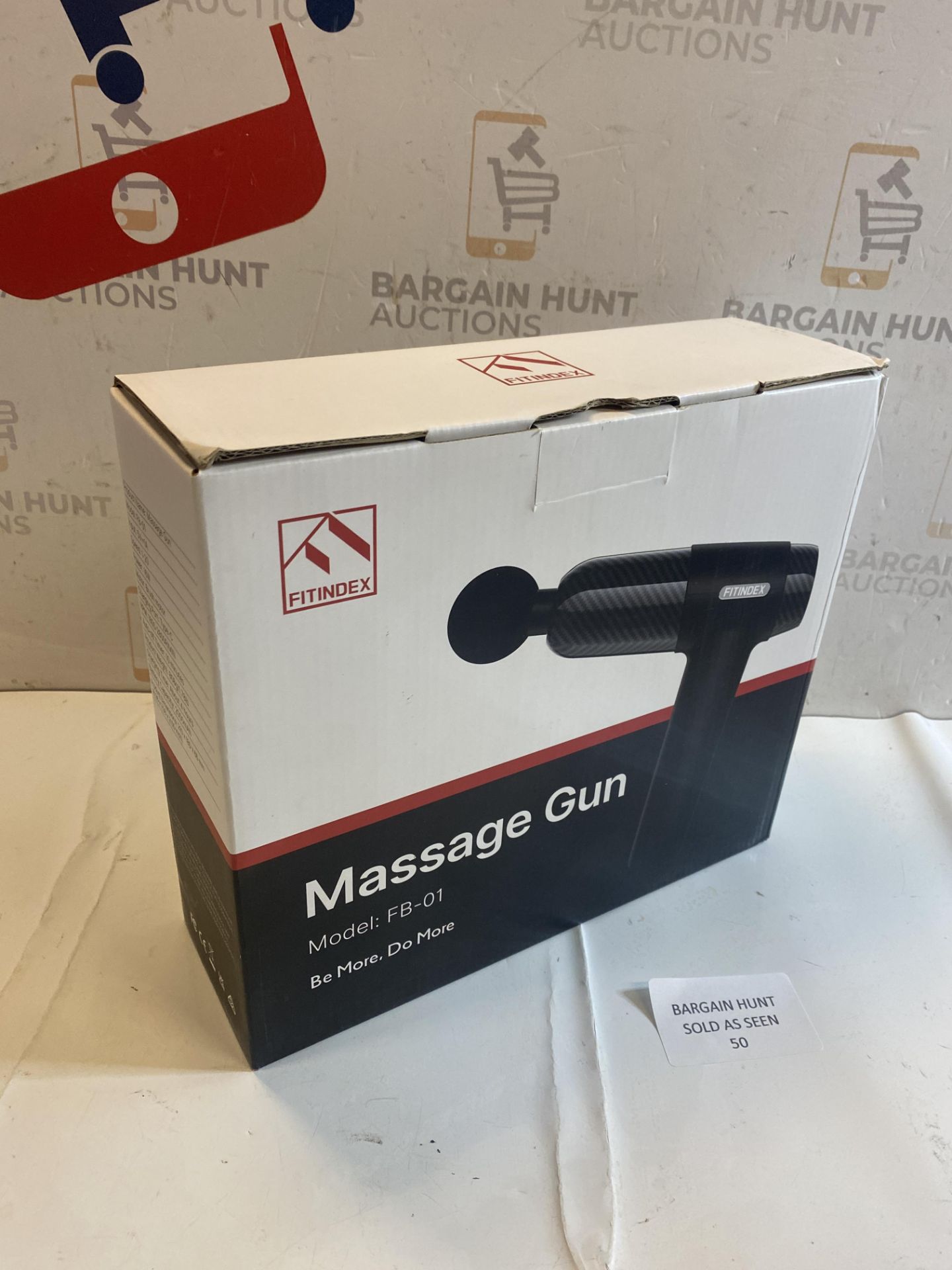 RRP £39.99 FITINDEX Massage Gun, Percussion Muscle Massage Gun Deep Tissue, Handheld Electric - Image 2 of 2