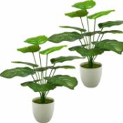 RRP £22.99 AIVORIUY Artificial Plants 40cm Fake Plants Potted in Pots Realistic Plastic Plants
