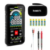 RRP £39.99 KAIWEETS KM601 Smart Multimeter, 10000 Counts Auto/Manual Dual Ranging with T-RMS