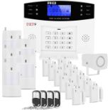 RRP £159 D1D9 Burglar Alarm System Wireless DIY GSM For Home House Security