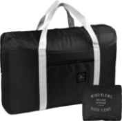 RRP £80 Set of 10 x Large Capacity Travel Duffel Tote Bag, Portable Luggage Foldable Storage Bag