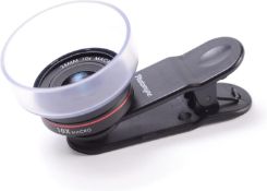 RRP £39.99 PHOTOMYNE Professional HD Macro Lens with 10X Magnification for Smartphone and Tablet
