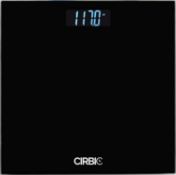 RRP £34.99 Talking Scale - Big numbers and clear loud voice announcement of weight (Black)