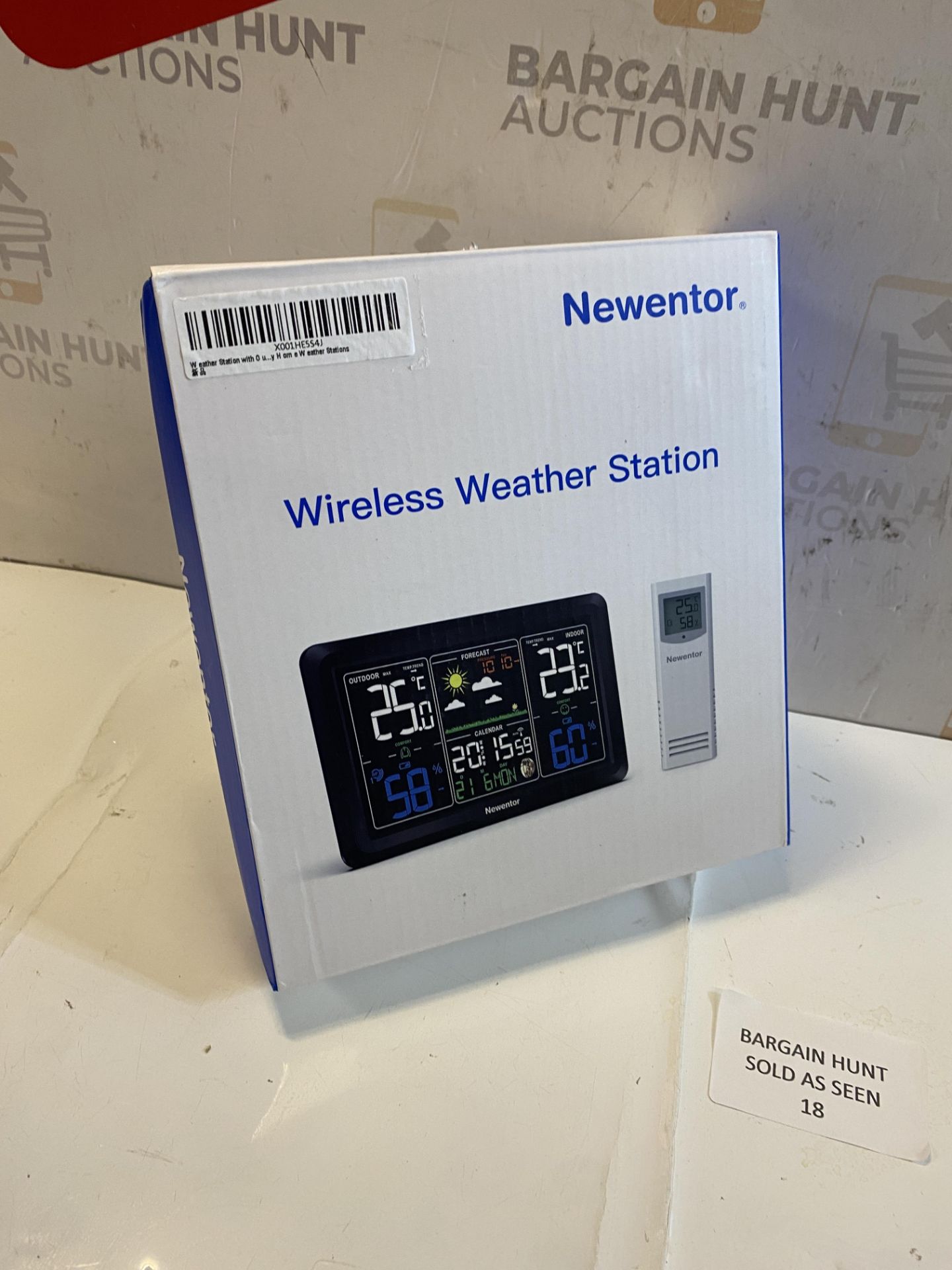 RRP £42.99 Newentor Weather Station - Lifetime Outdoor Sensor Warranty - Colourful Large Display - Image 2 of 2