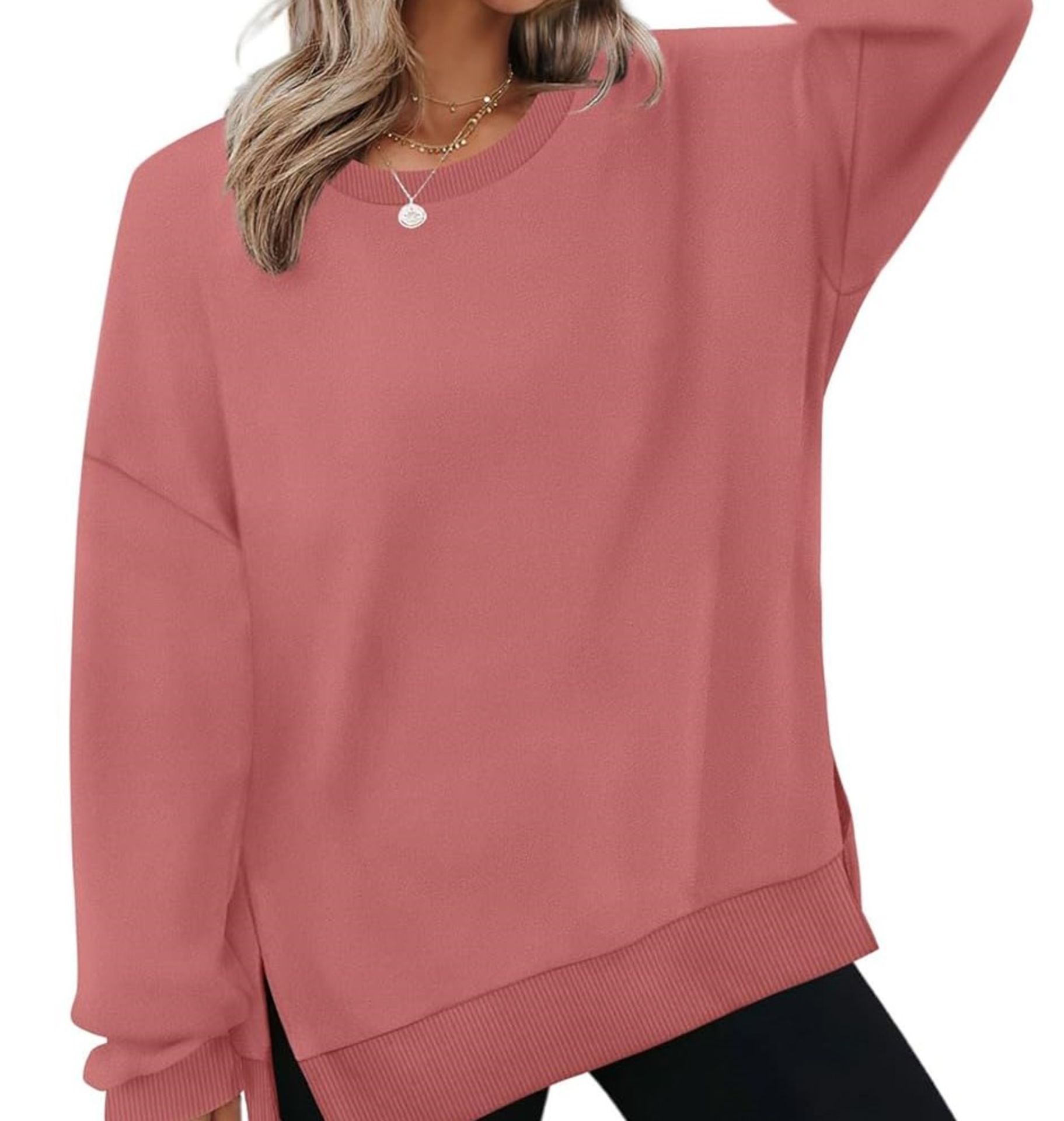 Approx RRP £400, Collection of 19 x Aokosor Sweatshirts for Women Oversized Jumpers and Women's - Image 2 of 3
