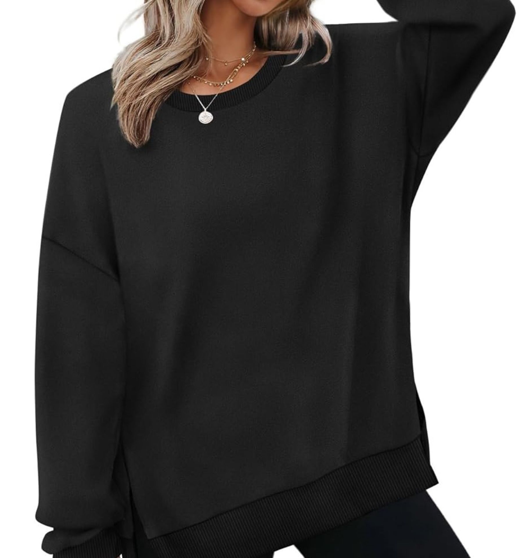 Approx RRP £400, Collection of 19 x Aokosor Sweatshirts for Women Oversized Jumpers and Women's