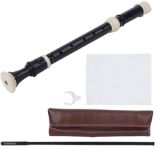 RRP £28.99 Alto Recorder, F Key Recorder, Durable ABS Resin F Key Clarinet, 8 Hole Recorder (Alto F,