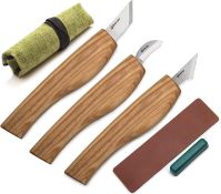 RRP £90 Set of 3 x BeaverCraft Wood Carving Tools