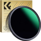 RRP £45.99 K&F Concept 77mm Variable ND3- ND1000 Filters Adjustable 10 Stop ND Neutral Density