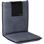 RRP £59.99 Malu Luxury Padded Floor Chair with Back Support- Foldable Meditation Chair with 5