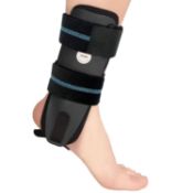 RRP £58 Set of 2 x Velpeau Ankle Brace - Stirrup Ankle Splint - Adjustable Rigid Stabilizer for