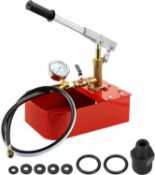 RRP £63.99 Dyna-Living Pressure Test Pump 5L 0-70Bar Pressure Tester Plumbing Water Pressure